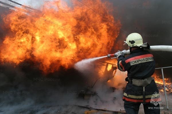 Пожар в муниципальном образовании Таштыпский район