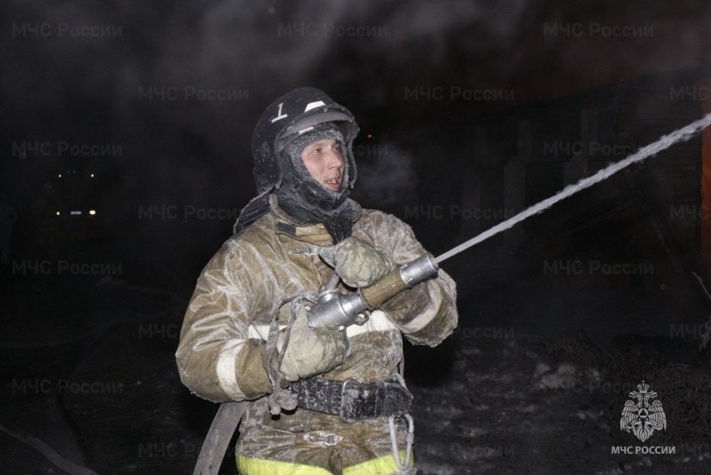 Пожар в муниципальном образовании Таштыпский район
